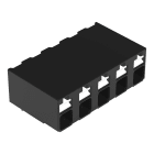 Wago Contact - Borne pour circuits imprimés THR Bouton-poussoir 1,5mm² pas 5mm 5 pôles, noir