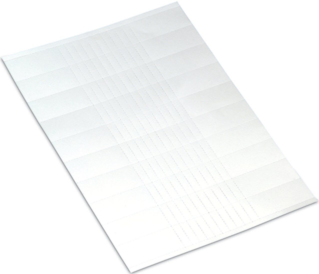 Wago Contact - Etiquette en carton blanc (1 feuille de 100 étiquettes)