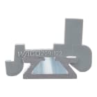 Wago Contact - Butée pour rail aluminium