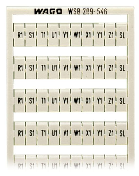 Wago Contact - Marquage WSB Horizontal R1 à SL (10x)