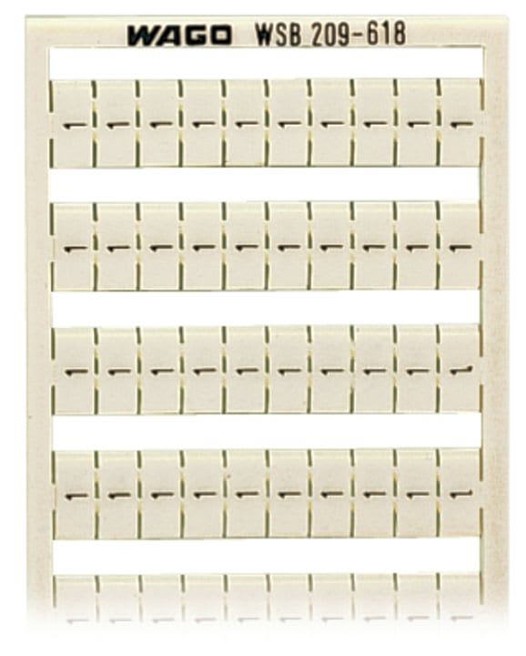 Wago Contact - Marquage WSB Vertical 1- 2 (50x)