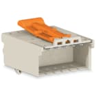 Wago Contact - Connecteur mâle pour 1 conducteur gris clair
