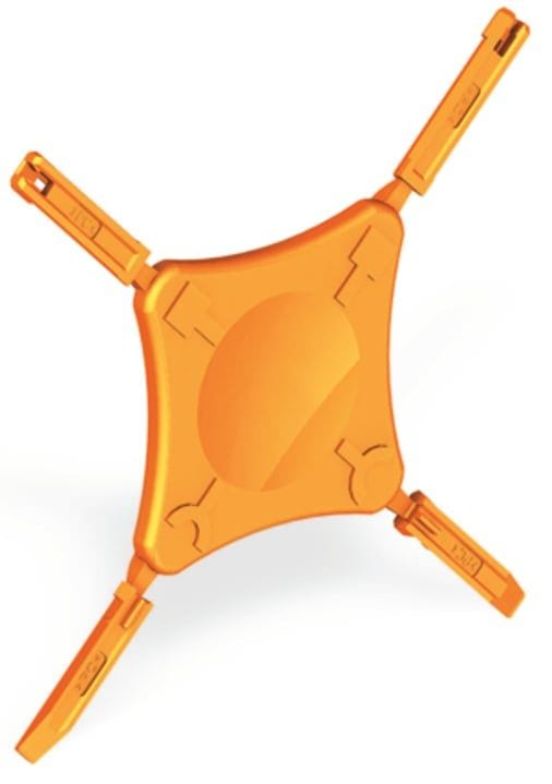 Wago Contact - Support detrompeur p/codage orange