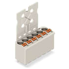 Wago Contact - 1-conductor THT female header 1.4 mm Ø solder pin Droit, gris clair