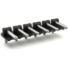 Wago Contact - Barrette de broches à souder 1.4 mm Ø solder pin Coudé, noir