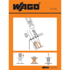Wago Contact - Etiquette avec instruction 280-641/642