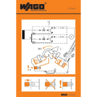 Wago Contact - Autocollant avec illustration de la manipulation