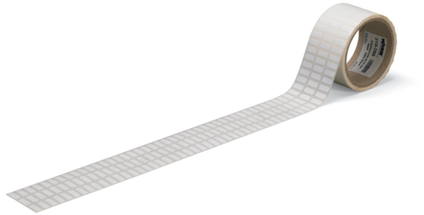 Wago Contact - Etiquettes PET blanches 15x6mm 3000/Rl