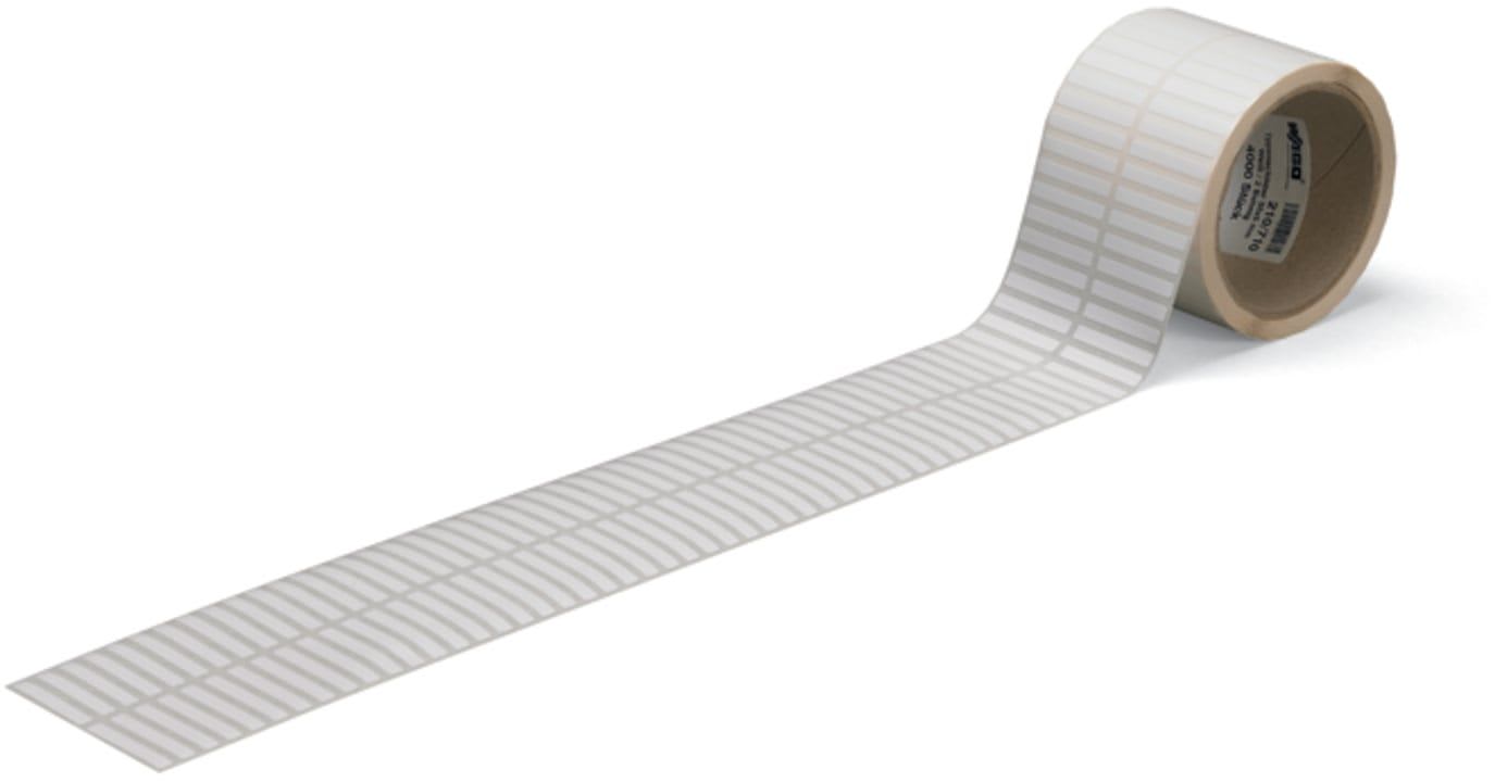 Wago Contact - Etiqu.en rouleau blanc 35x5 4000