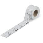 Wago Contact - Etiquettes PET blanches 44x99mm 500/Rl
