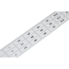 Wago Contact - Etiquettes PET blanches 9.25x25mm 3000/Rl