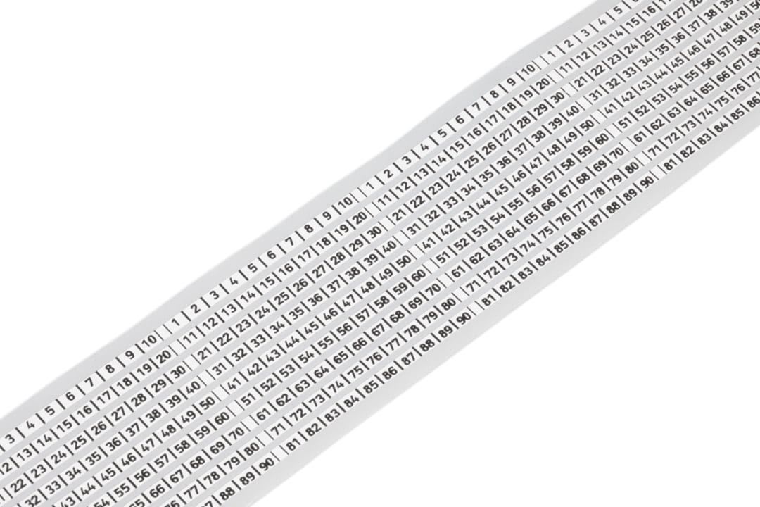 Wago Contact - Bandes reper.2.3mm 9x25m rouleau