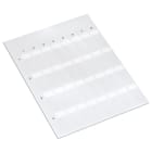 Wago Contact - Etiquette pr impr laser 9x17mm