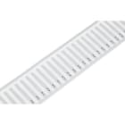 Wago Contact - Repères fils L12mm (pour douilles) 2500/Rl