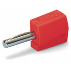 Wago Contact - Fiche banane 4 mm² / Rouge