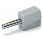 Wago Contact - Fiche banane 4 mm² / Gris