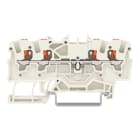 Wago Contact - Borne de passage pour 4 conducteurs