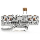 Wago Contact - Borne à fusible pour 4 conducteurs pour fusibles plats mini automobile selon DIN