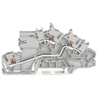 Wago Contact - Borne à étages avec poussoir 2,5mm², gris