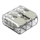 Wago Contact - Borne WAGO Ex e 221 Mini 3x4mm² à leviers souple & rigide