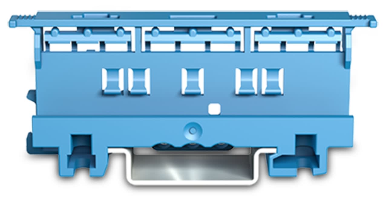 Wago Contact - Adaptateur de fixation pour série 221 4mm² bleu