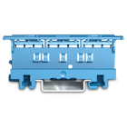 Wago Contact - Adaptateur de fixation pour série 221 4mm² bleu