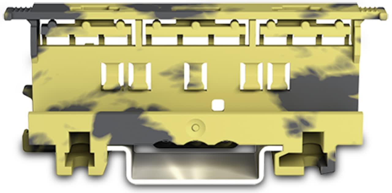 Wago Contact - Adaptateur de fixation pour série 221 4mm² gris jaune