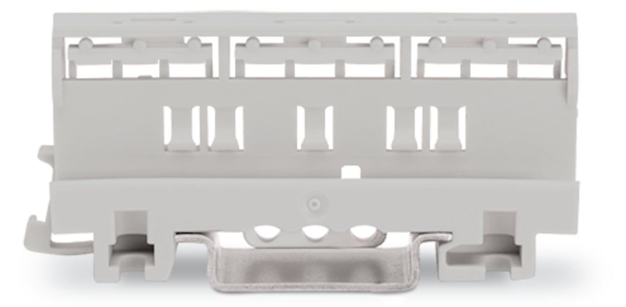 Wago Contact - Adaptateur de fixation pour série 221 Ex e 4mm² gris clair