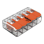 Wago Contact - Borne WAGO 221 5x6mm² à leviers souple & rigide
