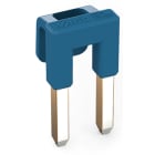 Wago Contact - Contact de pontage pour introduction du conducteur, bleu