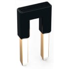 Wago Contact - Contact de pontage pour introduction du conducteur, gris foncé