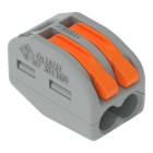 Wago Contact - Borne WAGO 222 2x4mm² à leviers souple & rigide