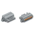 Wago Contact - Connecteur femelle pour 1 conducteur gris