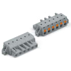 Wago Contact - Connecteur femelle pour 1 conducteur gris