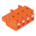 Wago Contact - Connect. fem. CCS 7.62mm 4p. orange