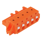 Wago Contact - Connecteur femelle pour 1 conducteur orange