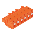 Wago Contact - Connecteur femelle pour 1 conducteur orange