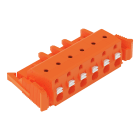 Wago Contact - Connecteur femelle pour 1 conducteur orange