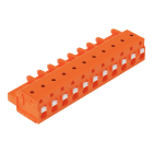 Wago Contact - Connecteur femelle pour 1 conducteur orange