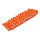 Wago Contact - Connecteur femelle pour 1 conducteur orange