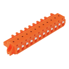 Wago Contact - Connecteur femelle pour 1 conducteur orange
