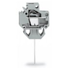 Wago Contact - Borne traversante modulaire 4 mm² / Wrapping 1x1 / Tôle ep=2,5 mm