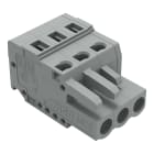 Wago Contact - Connecteur femelle droit 5 mm 3 pôles