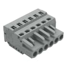 Wago Contact - Connecteur femelle droit 5 mm 6 pôles