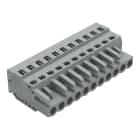 Wago Contact - Connecteur femelle droit 5 mm 11 pôles