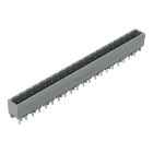 Wago Contact - Connecteur mâle fermé 1x1 vert. 5 mm gris