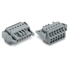 Wago Contact - Connecteur femelle pour 2 conducteur gris