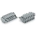 Wago Contact - Connecteur femelle pour 2 conducteur gris