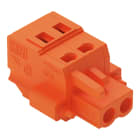 Wago Contact - Connect fem CC 5,08mm 2 p/orange