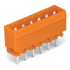 Wago Contact - Connecteur mâle pas 5,08 mm / 16 pôles / Droit 1.2x1.2 / Orange